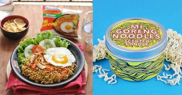 Unik Toko Online Australia Menjual Lilin Aroma Terapi Beraroma Mie Goreng