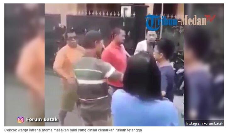 Warga di Cengkareng Ribut Gara-gara Aroma Masakan Mengandung Babi