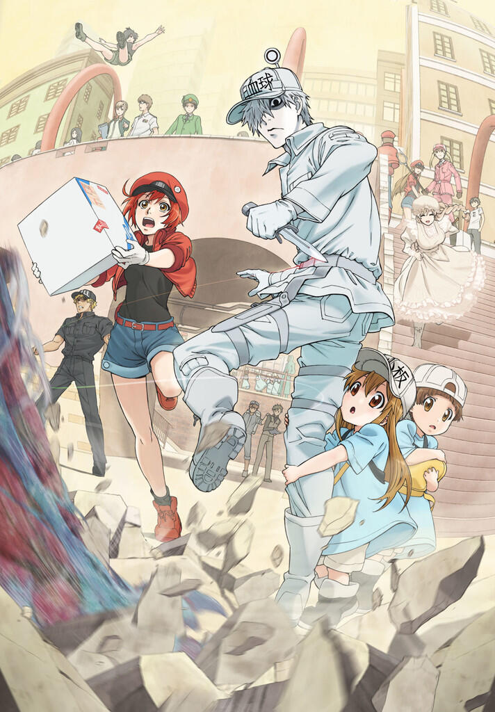 Anime Review: Hataraku Saibou (Cells At Work)