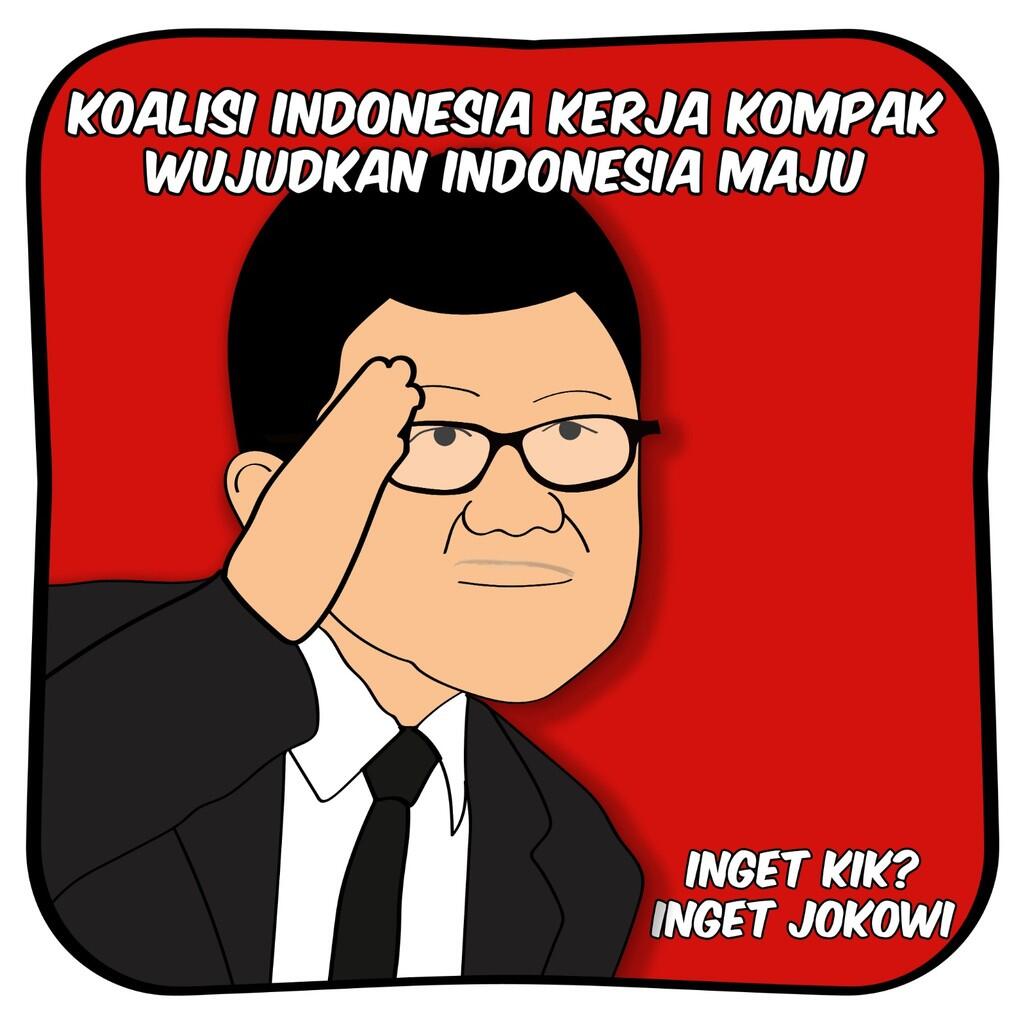 Koalisi Indonesia Kerja Kompak Wujudkan Indonesia Maju