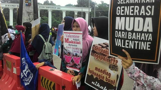 Lembaga Dakwah Kampus Bogor Serukan Tolak Valentine Day