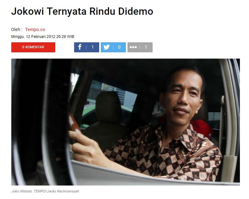 Demonstran dari SP-AMT Hadang Mobil Dinas Jokowi, 5 Orang Dikabarkan Pingsan
