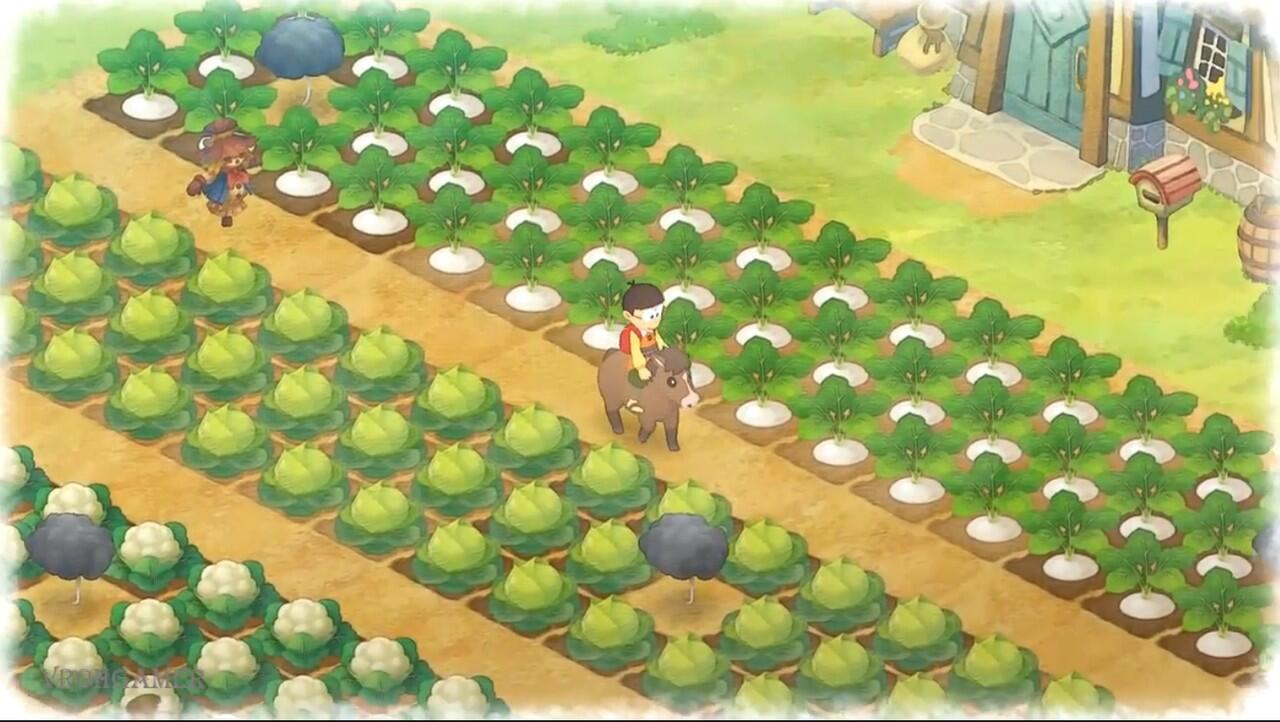 harvest moon terbaru akan berkolaborasi dengan francise doraemon