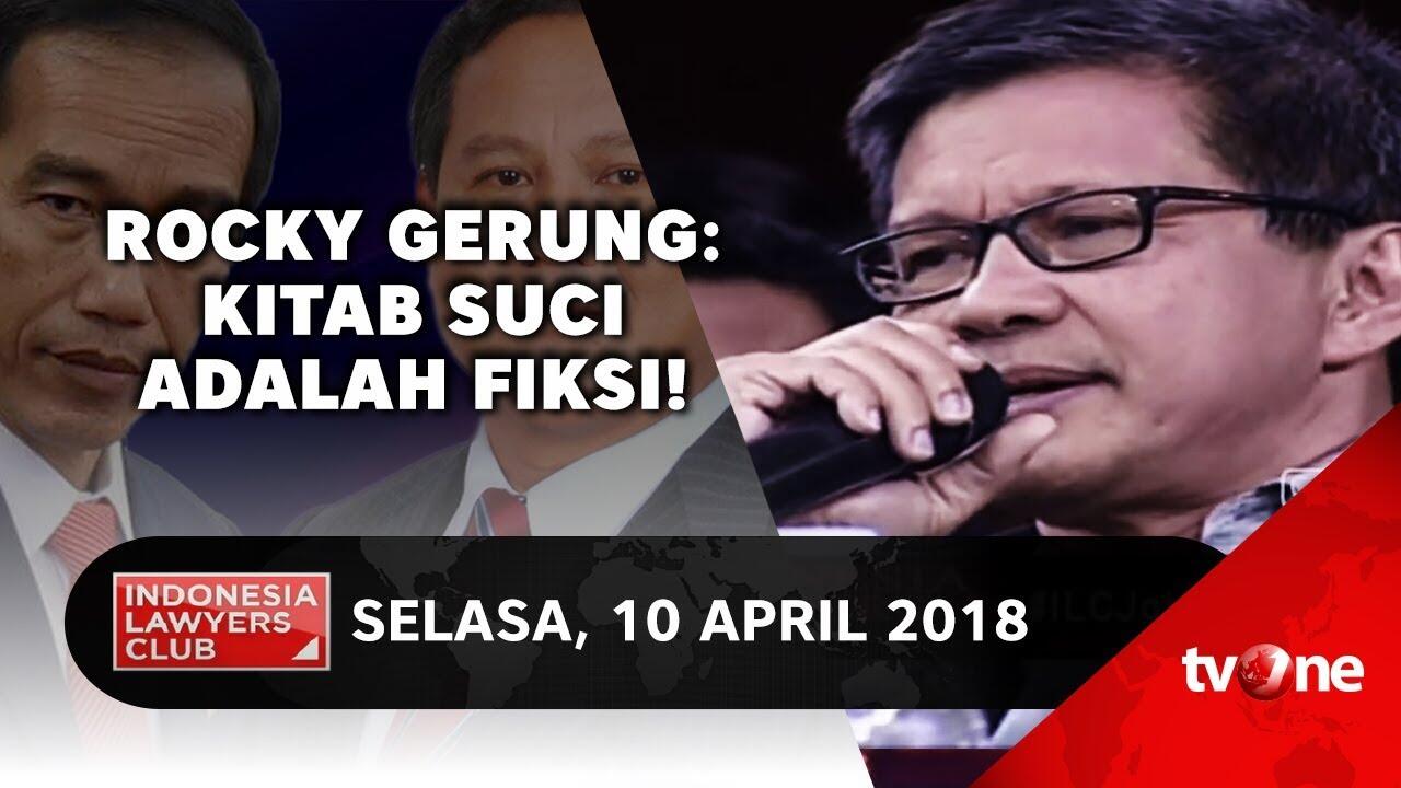 Intelektual: Rocky Gerung Cuma Omong Kosong, Tak Perlu Diperkarakan