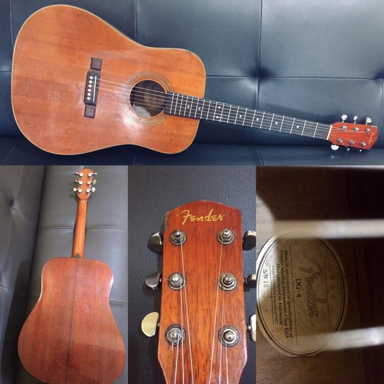 Terjual gitar fender dg-4 akustik indonesia thn 2000 no  