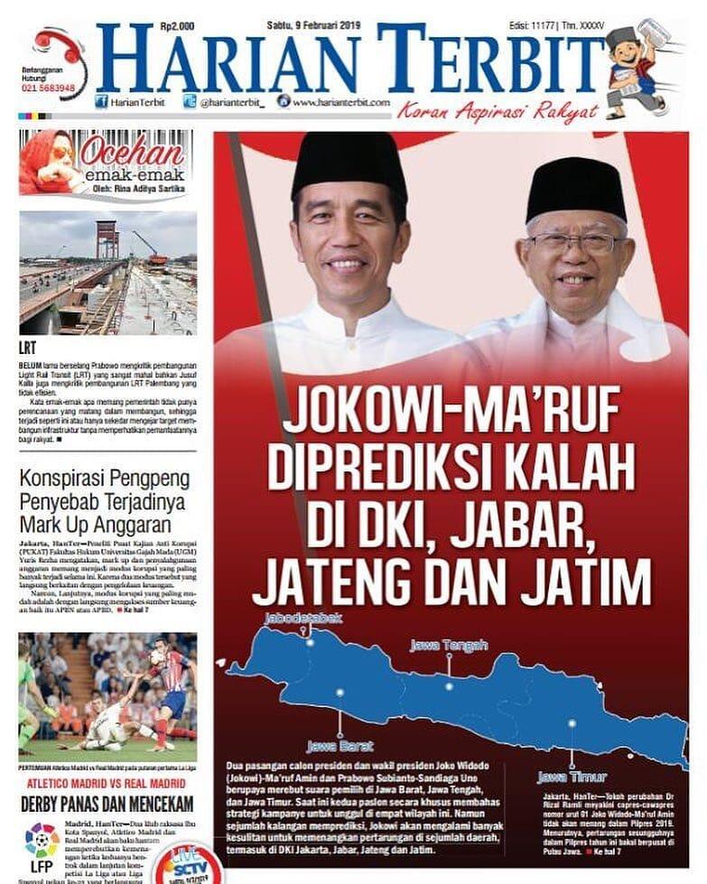 Prabowo Kantongi Nama Menteri, Ma’ruf Amin: Dia Pikir Menang