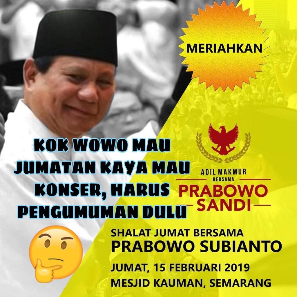 Ternyata Prabowo Subianto Sholat Jumat Page 2 Kaskus