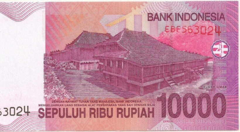 Ini Makna Filosofis Rumah Limas di Gambar Uang Rp10ribu lama