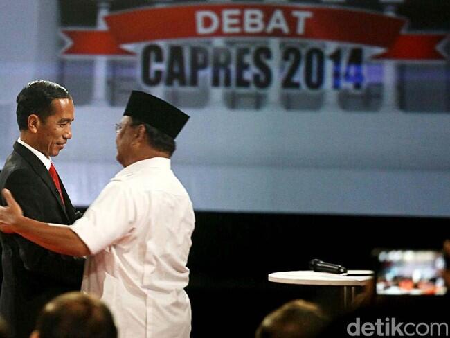 Survei Indomatrik: Elektabilitas Prabowo Pepet Jokowi