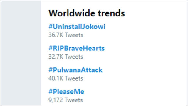 Tagar #UninstallJokowi Tak Kalah Panas dengan #UninstallBukalapak