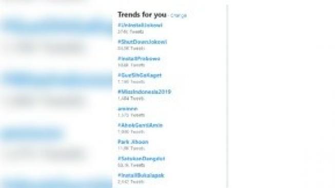 Tagar #ShutDownJokowi Jadi Trending di Twitter, Ada Apa?