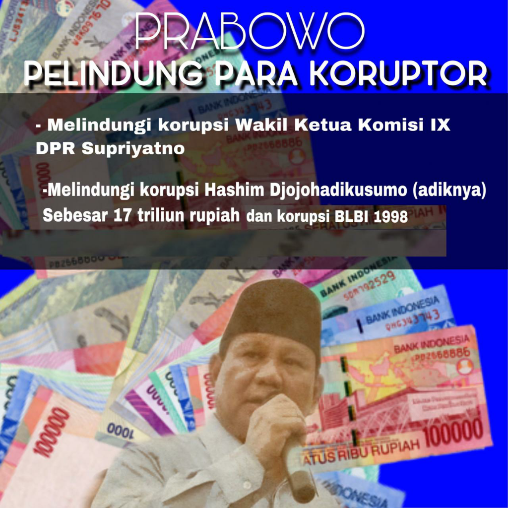 Dosa dan Kejahatan #Prabowo Subianto yang Harus Diketahui Rakyat