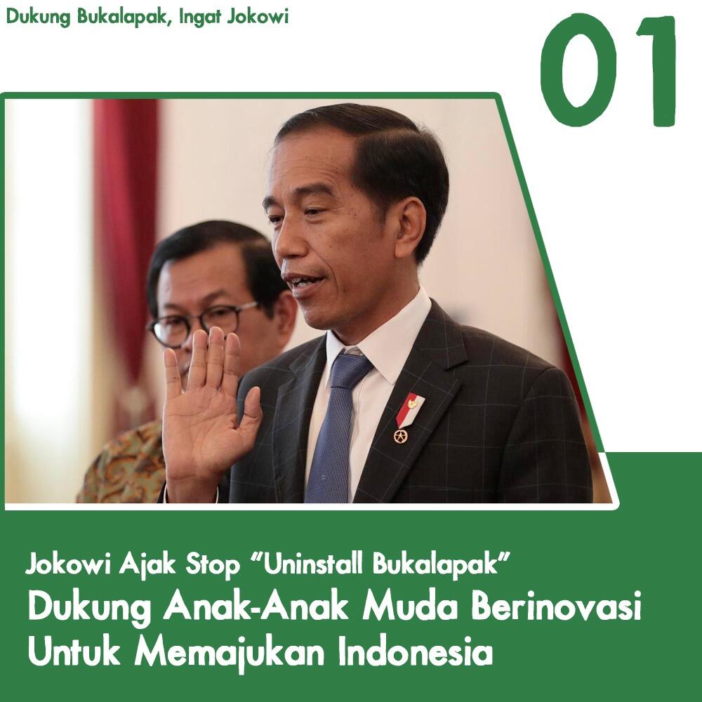 Bertemu Presiden Jokowi, CEO Bukalapak sudah Plong, #JokowiOrangBaik...