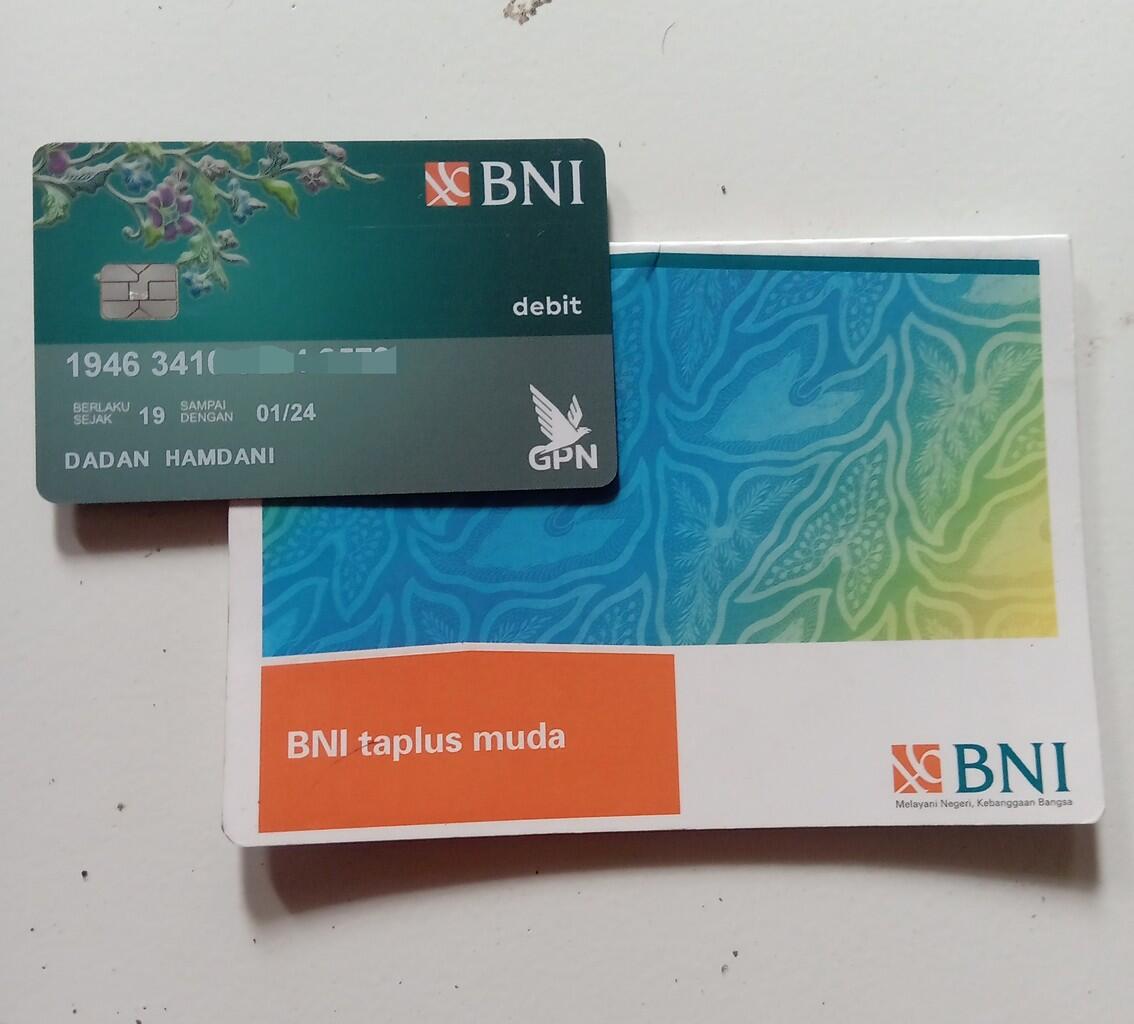 Ganti kartu ATM dengan yang berlogo GPN dan Cetak nama