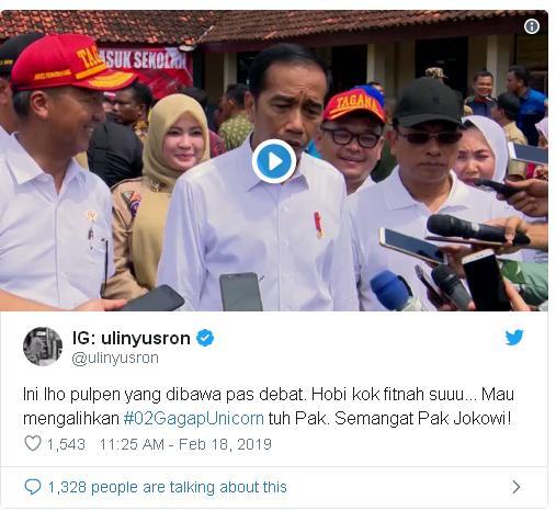 Pulpen Jokowi Dicurigai Jadi Alat Bantu Komunikasi, Ternyata Harga Cuma Rp 29 Ribu