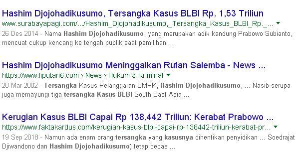 Prabowo kuasai 340.000 Ha (5x luas DKI), Hashim 3 Juta Ha, Cendana 3,6 Juta Ha