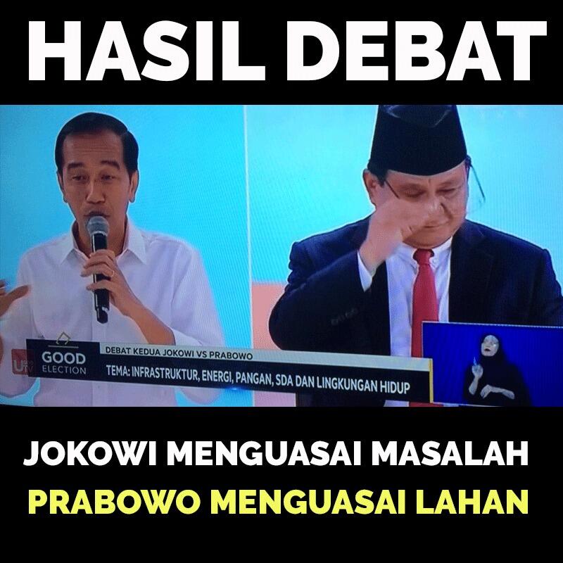 Serangan Ganda Jokowi dalam Debat Capres Jilid 2