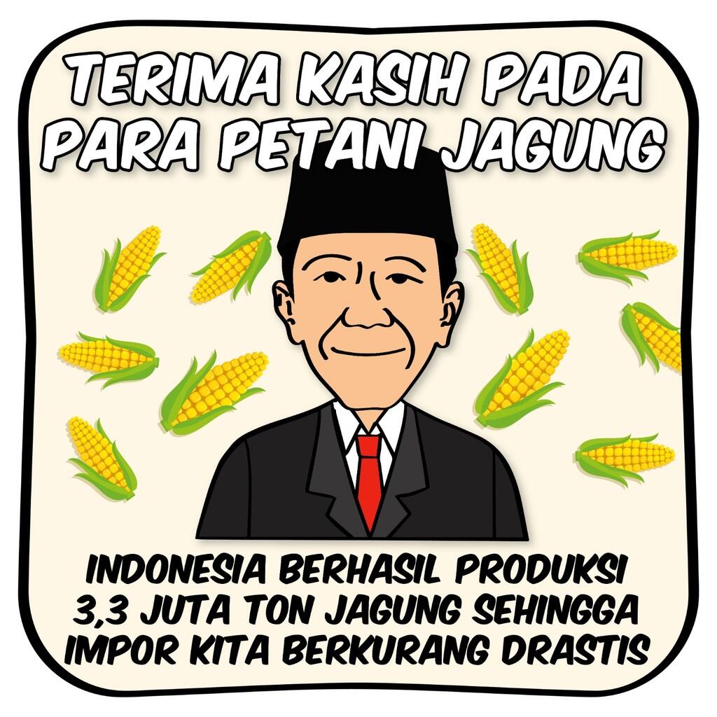Produksi Capai 3,3 Juta Ton, Jokowi Ucapkan Terimakasih kepada Petani Jagung