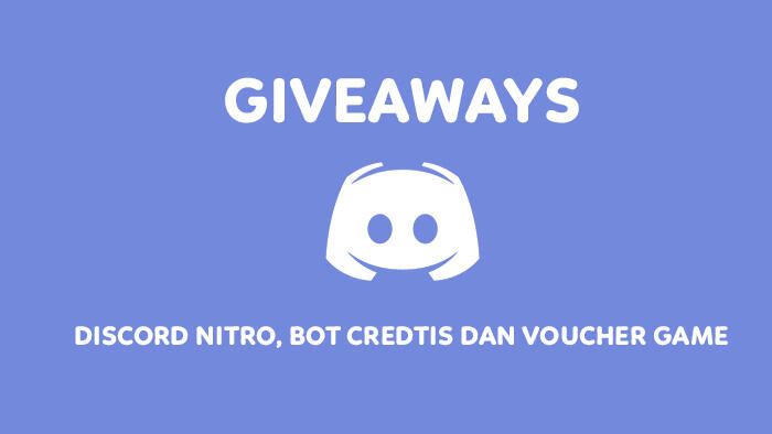 Qings Nitro - Server Giveaway Discord Nitro, Voucher dan Bot Credits