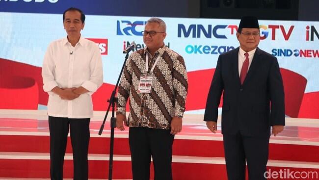 KPU: Jokowi dan Prabowo Tak Pakai Earpiece Saat Debat Kedua