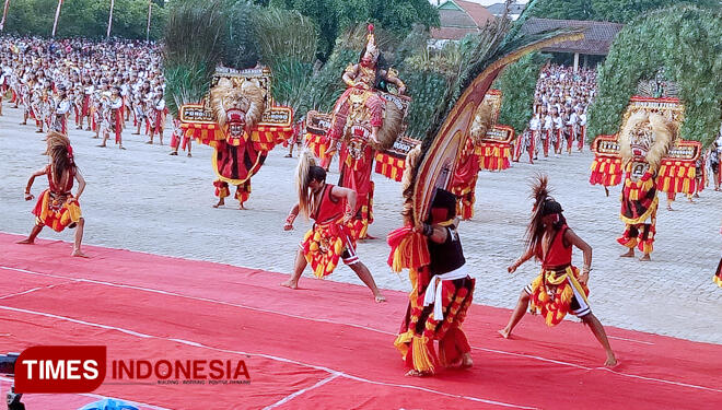 Gebyar Jathil Ponorogo Pecahkan Rekor Muri
