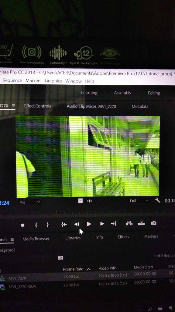 HELP: Setting Adobe Premiere Pro cc 2018