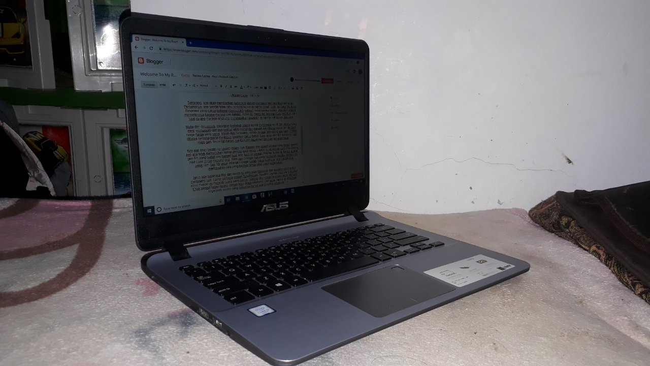 Review Laptop : Asus Vivobook A407UA