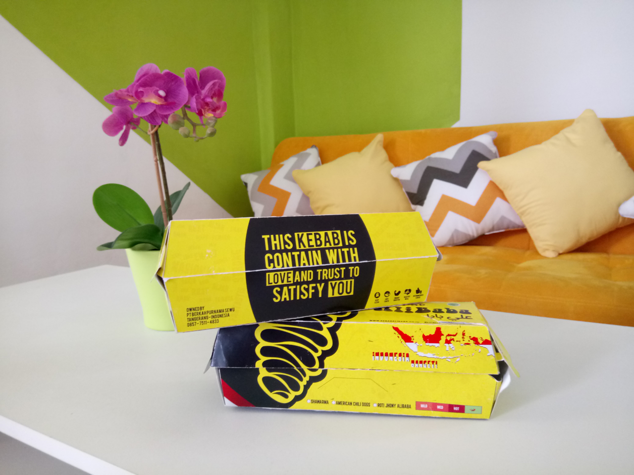 Indonesia Banget: Design Kemasan Kebab Alibaba