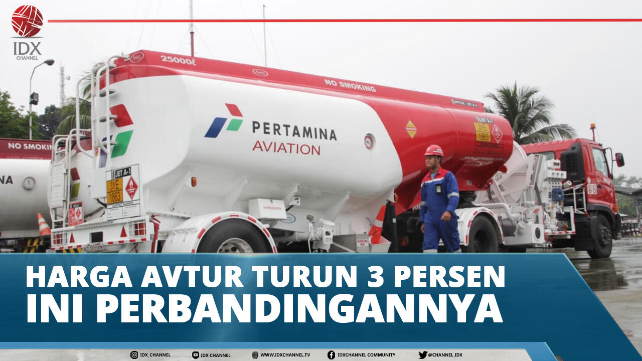 HARGA AVTUR TURUN 3 PERSEN, INI PERBANDINGANNYA