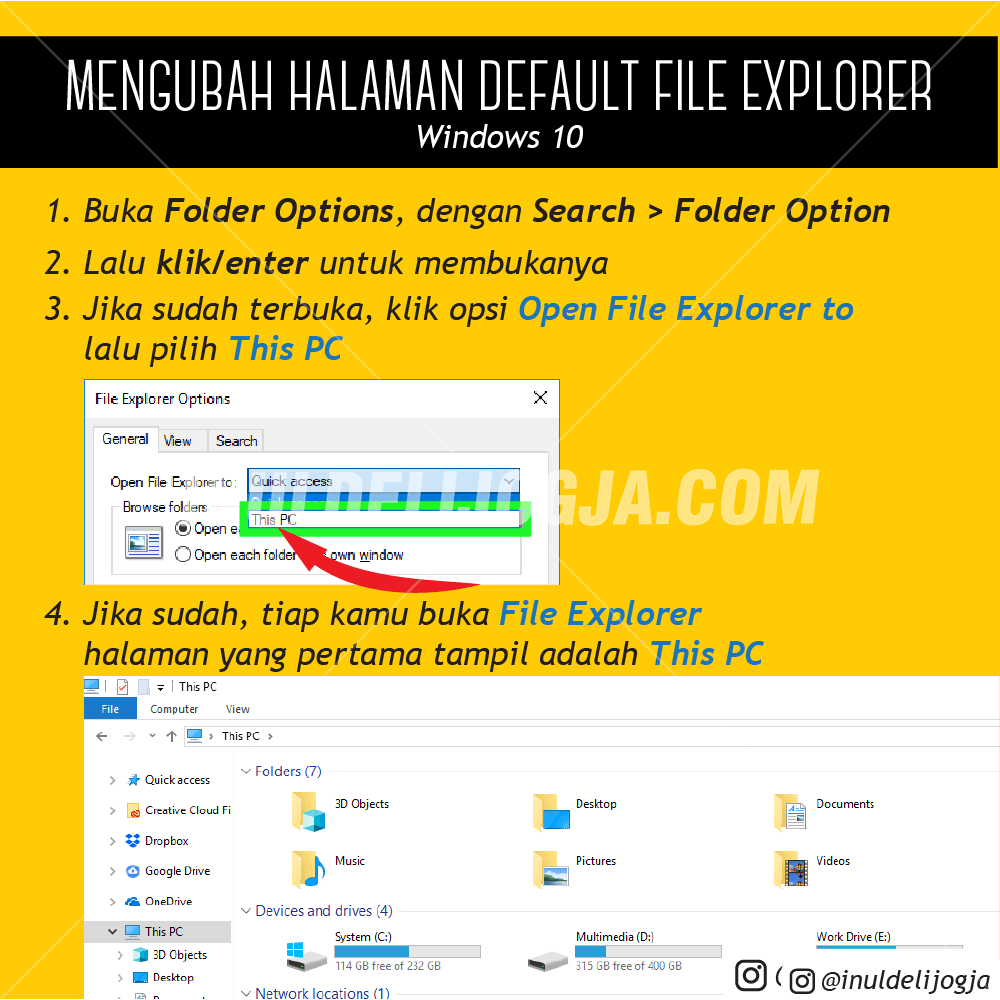 GANTI HALAMAN DEFAULTFILE EXPLORER - INULDELI JOGJA