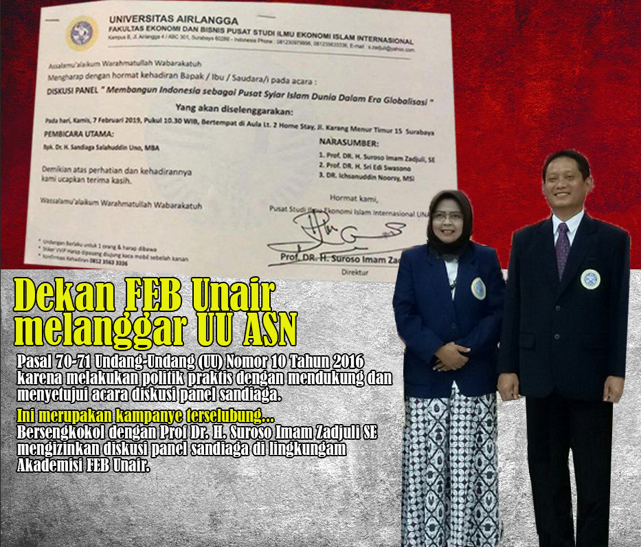&#91;Alumni Unair Masuk&#93; Pusat Studi Ekonomi Islam yang gunakan Nama Simbol UNAIR