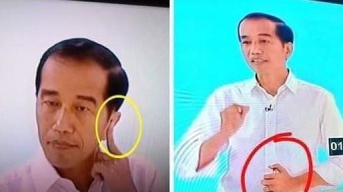 KLARIFIKASI TKN JOKOWI MENGENAI EARPHONE DALAM DEBAT KEDUA PILPRES 2019