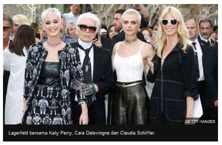 Karl Lagerfeld, Perancang Mode Chanel, Meninggal di Usia 85 Tahun