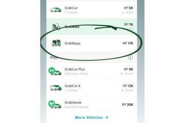 Grab Menguji Coba Layanan GrabBajay di Jakarta