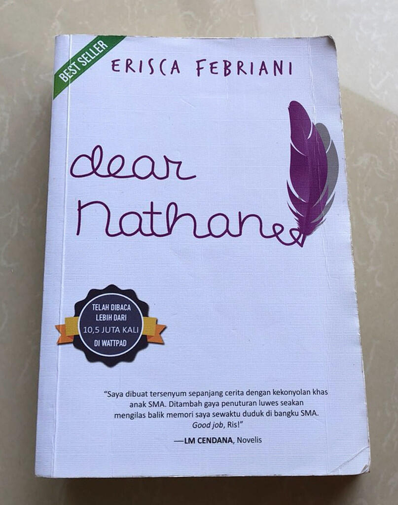 Dear Nathan by Erisca Febriani - Review