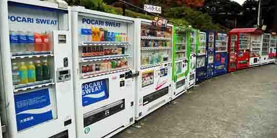 Kenapa Vending Machine di Jepang Bisa Banyak dan Unik-unik?