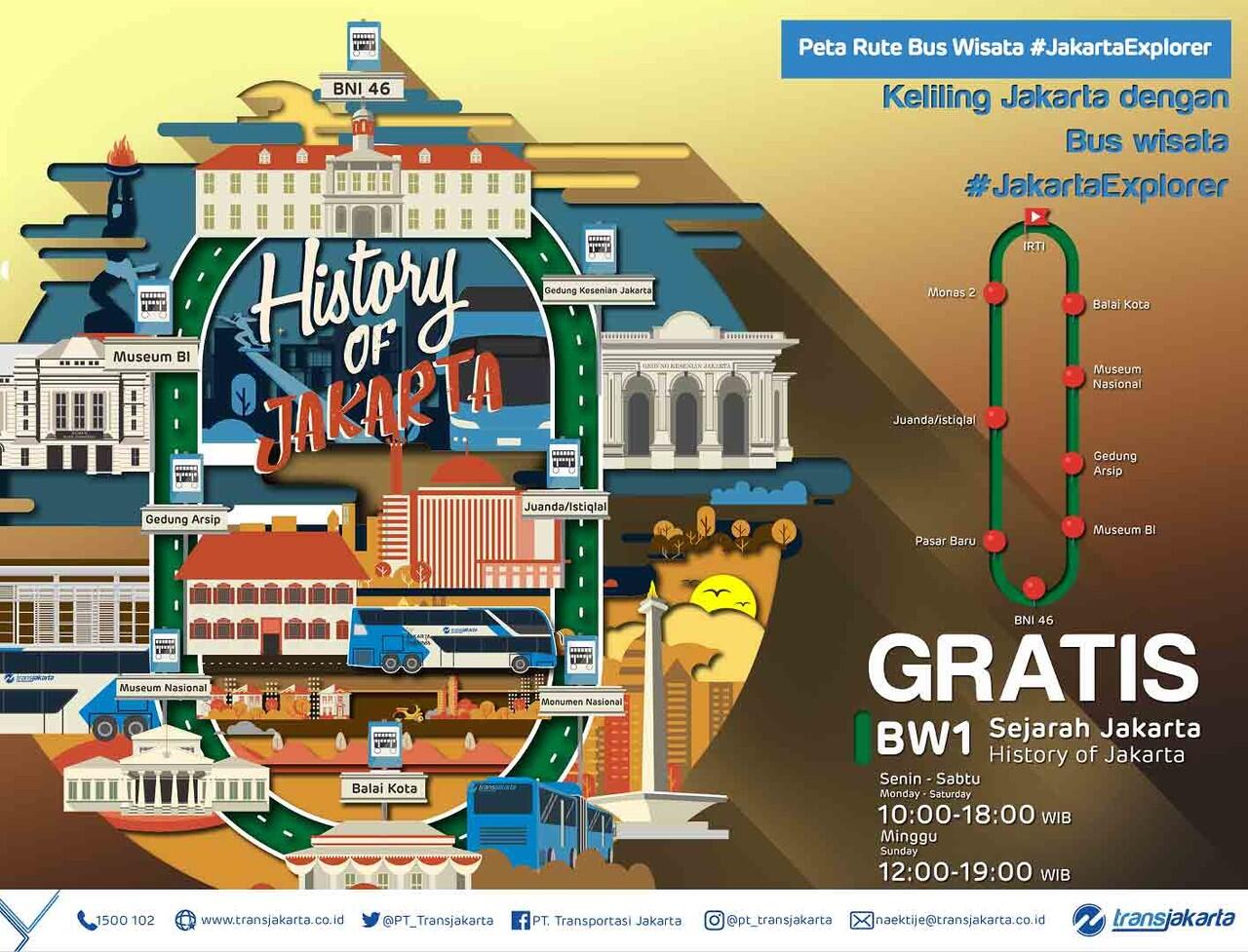 &#91;COC&#93; Jakarta City Tour Bus, Let's Exploring Our Jakarta