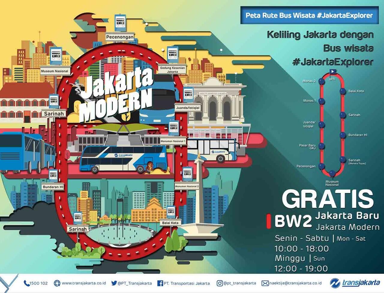&#91;COC&#93; Jakarta City Tour Bus, Let's Exploring Our Jakarta