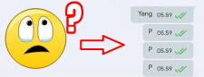 Arti hurup 'P' Dalam Chatingan Whatsapp