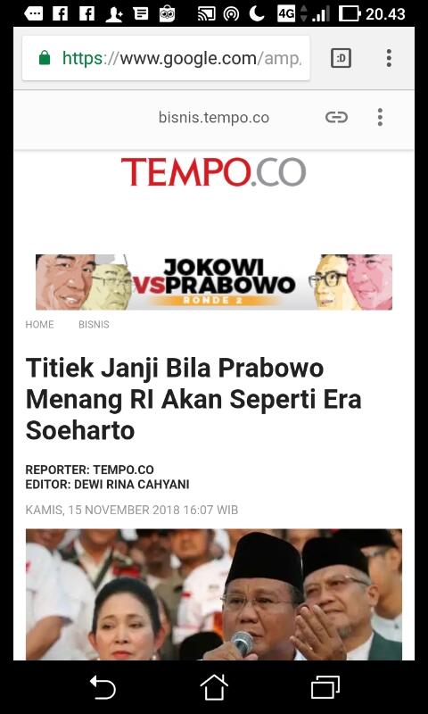 Titiek Soeharto Didoakan Jadi Ibu Negara di Malam Munajat 212


