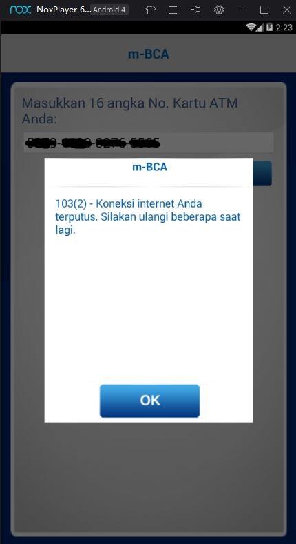 (ask) install aplikasi Bca mobile di emulator nox player