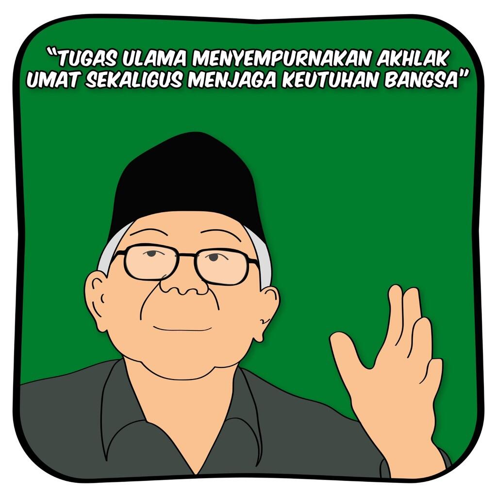 Kiai Maruf: Salah Satu Tugas Ulama Perangi Hoaks