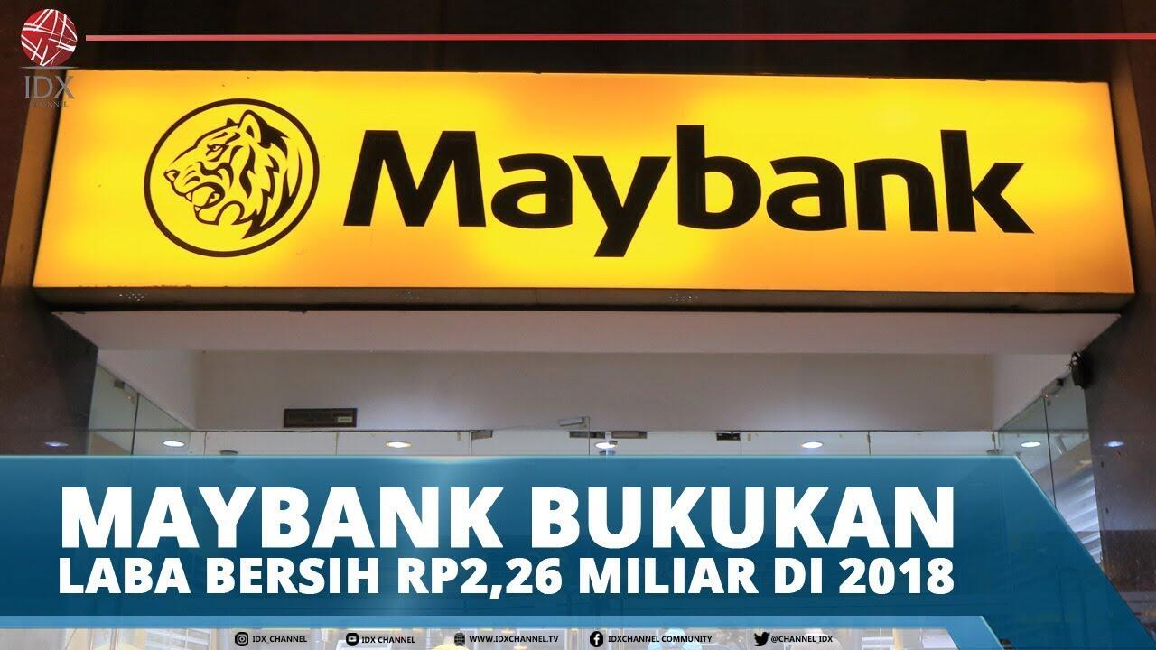 MAYBANK BUKUKAN LABA BERSIH Rp2,26 MILIAR DI 2018