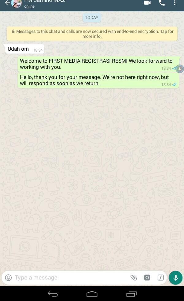 ASK Wifi First media 