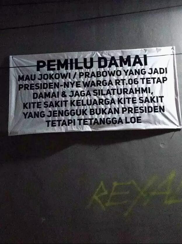 Pemilu Damai, Janganlah Fanatisme Buta...