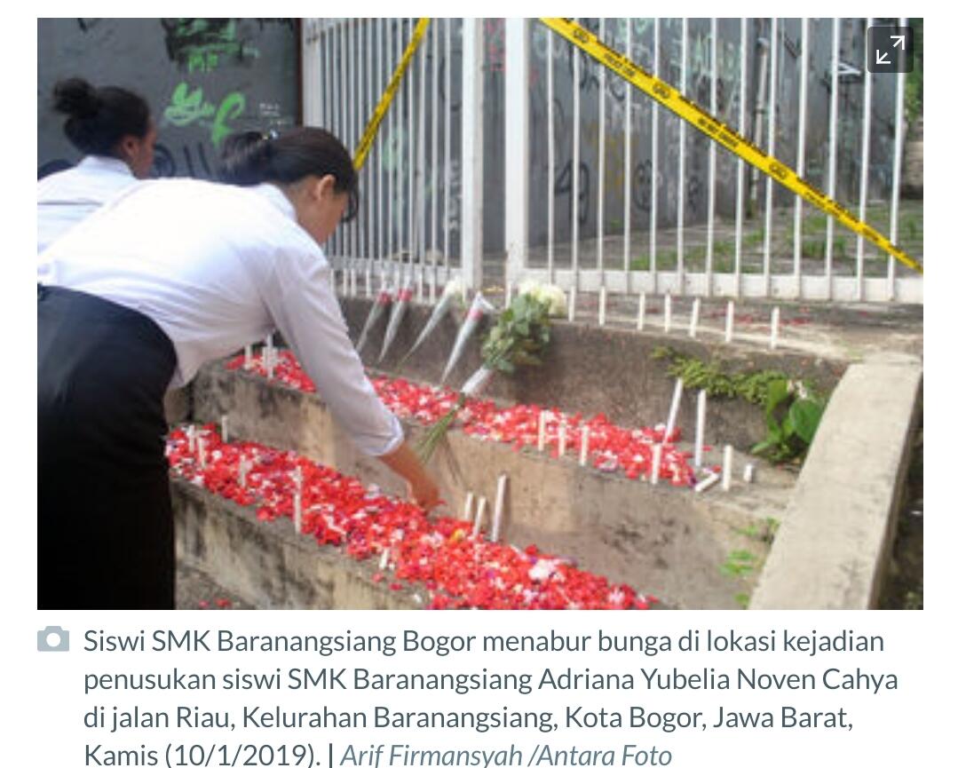 Polisi pinjam peralatan FBI untuk ungkap pembunuhan siswi SMK Bogor