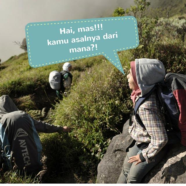 Pertanyaan Klasik Yang Sering Ditanyakan Para Pendaki Gunung