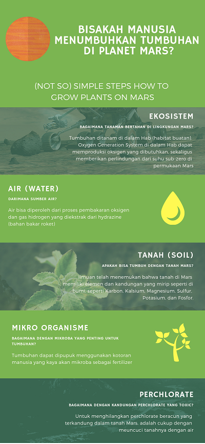 Bisakah Manusia Menumbuhkan Tanaman di Planet Mars?