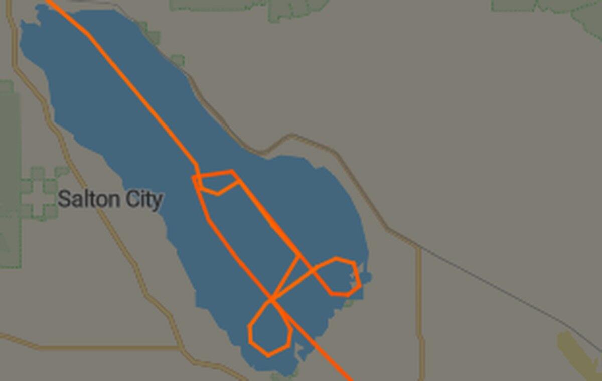 Gambaran di Flight Radar Seorang Pilot Gabut