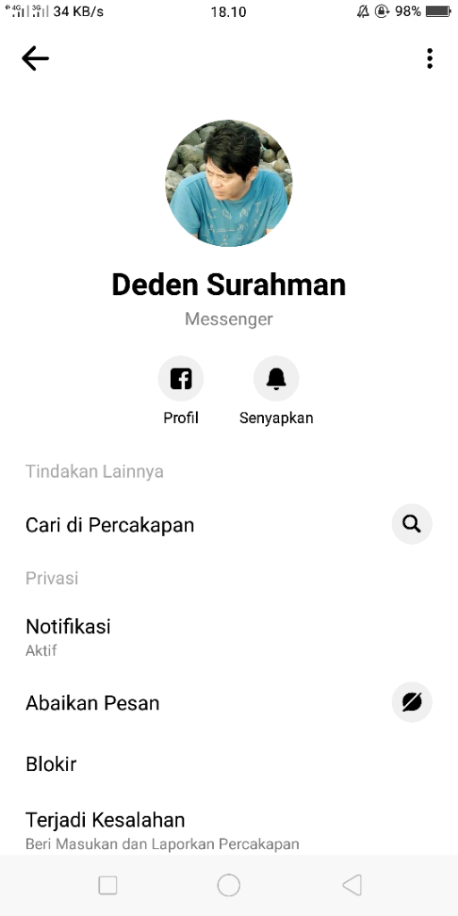 Penipu online Kembali Beraksi Asal Garut - Deden Surahman